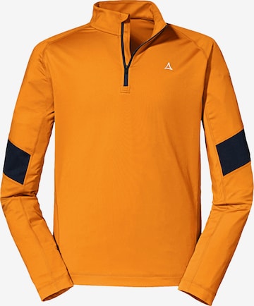 T-Shirt fonctionnel 'Glatthorn' Schöffel en orange : devant