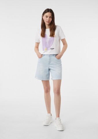 comma casual identity Shirt in Wit