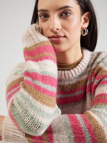 VILA Sweater 'VICHOCA' in Beige