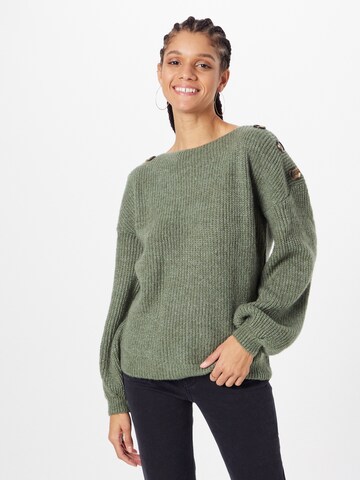 ONLY Sweter 'JADE' w kolorze zielony: przód