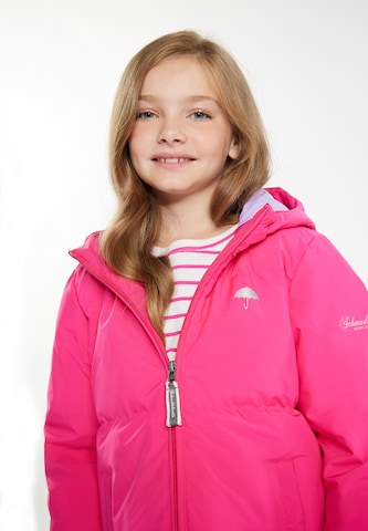 Schmuddelwedda Weatherproof jacket 'Kawai' in Pink