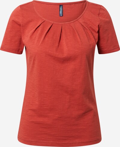 Tranquillo T-shirt en rouille, Vue avec produit