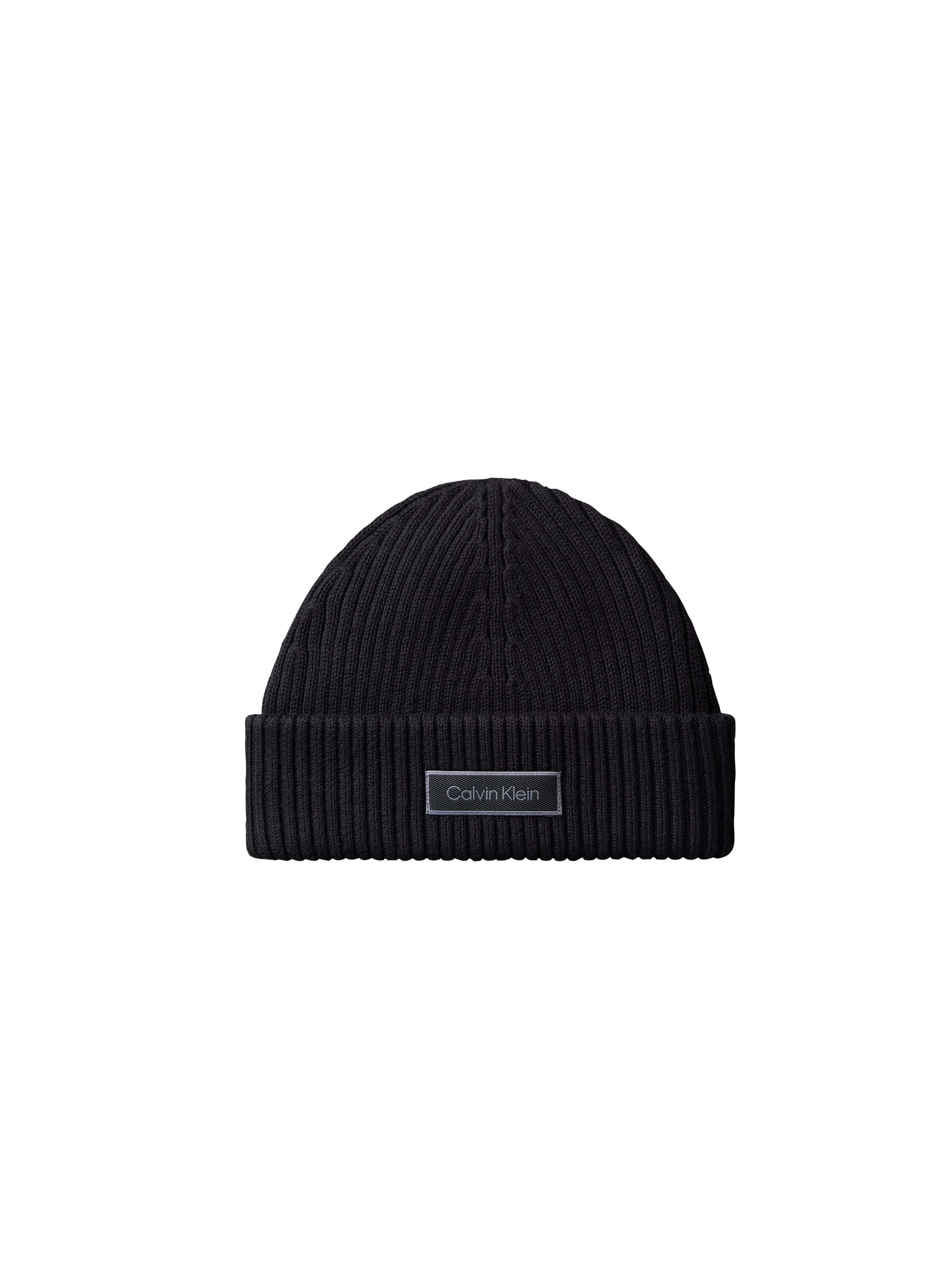 Calvin Klein Mütze in Schwarz: Vorderseite