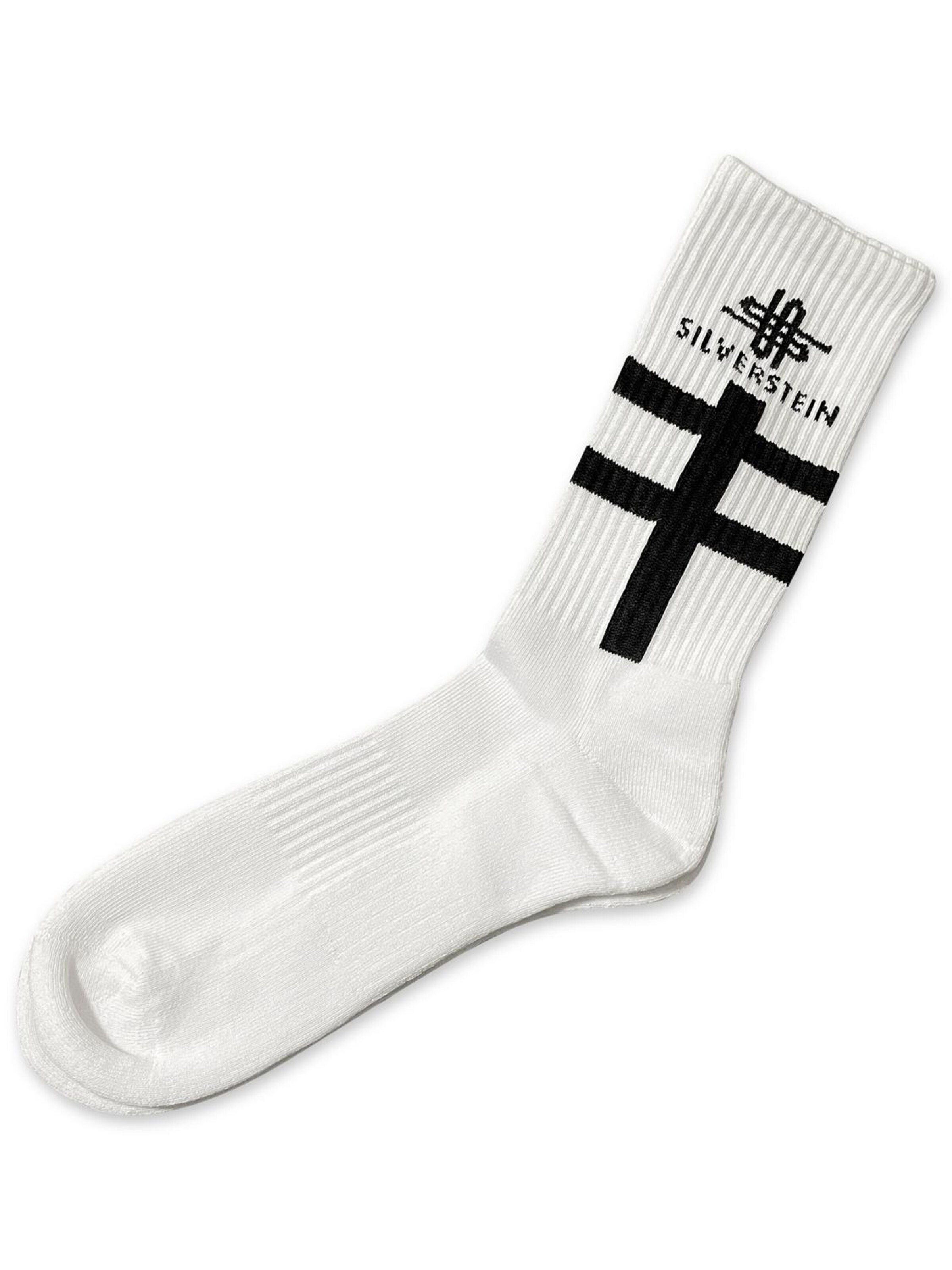 Silverstein Official Socks '6er Silverstein Official Sport Tennis  Raw Socken ' Gora '' in White: front