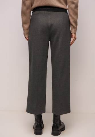 STREET ONE Wide Leg Hose in Grau