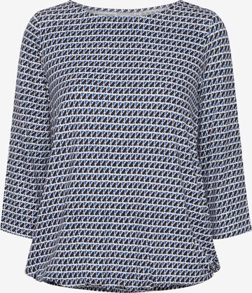 Fransa Shirt in Blauw: voorkant