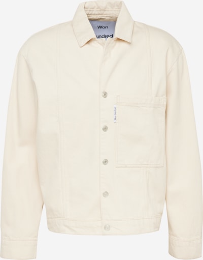 Won Hundred Between-Season Jacket 'Amir' in White denim, Item view