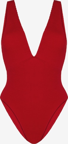 SORBET ISLAND Badeanzug 'Ariel' in Rot: Vorderseite