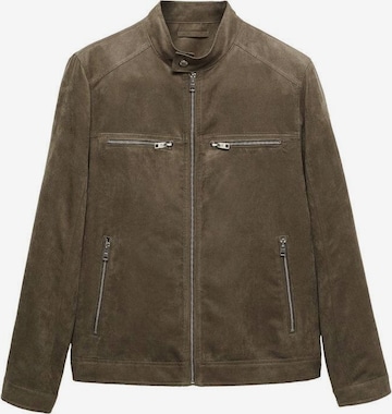 MANGO MAN Between-Season Jacket in Green: front