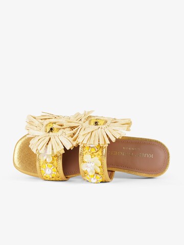 Kurt Geiger - Sandália em amarelo