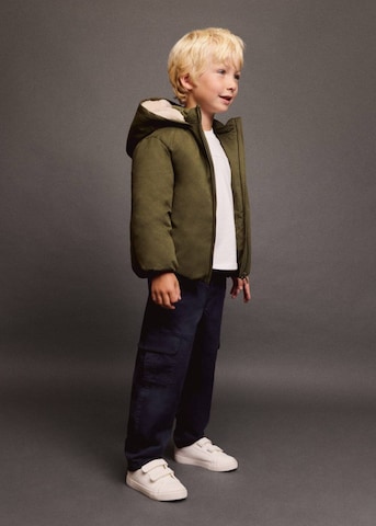 MANGO KIDS Jacke 'Jordi' in Grün