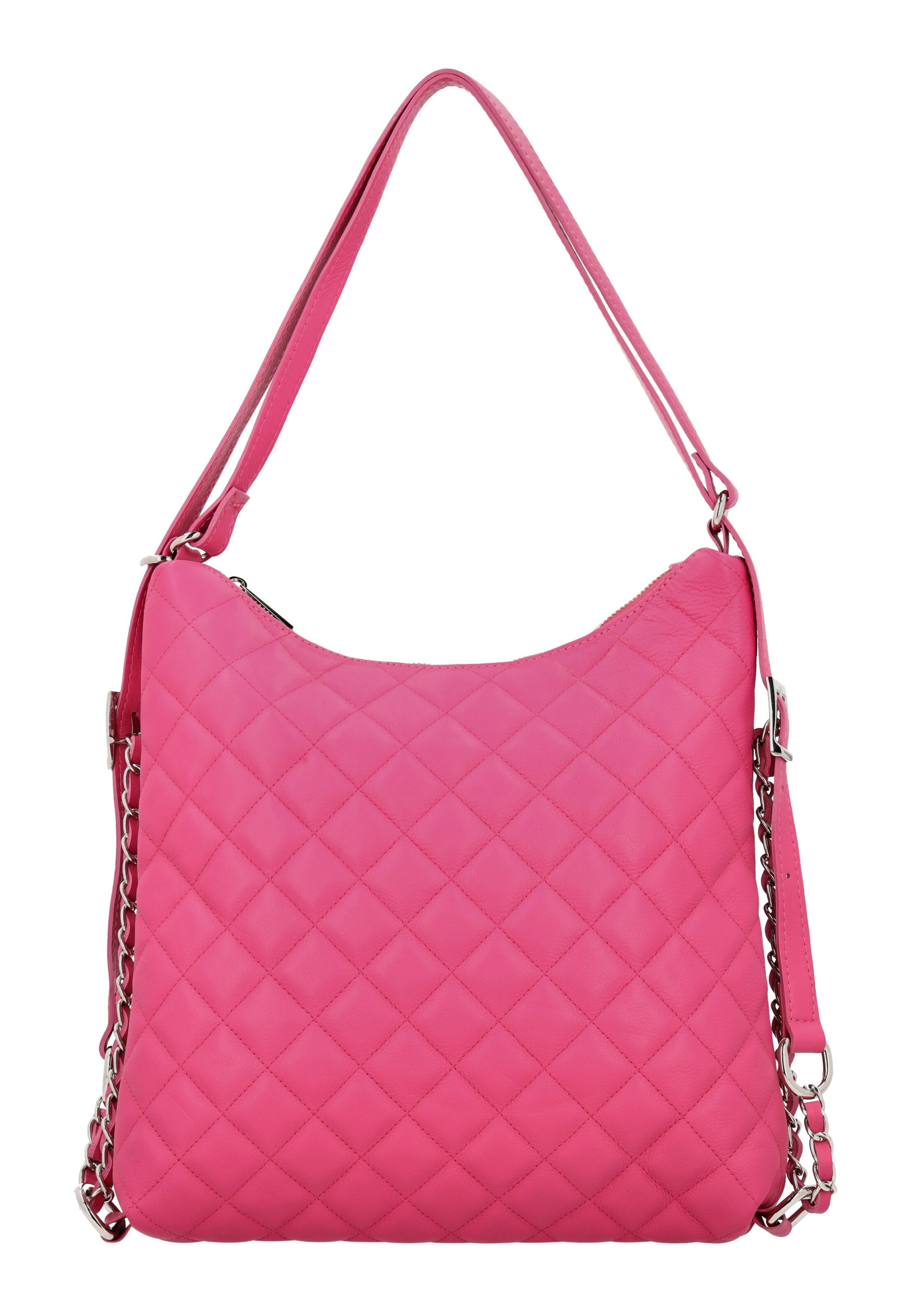 faina Schoudertas in Roze: voorkant