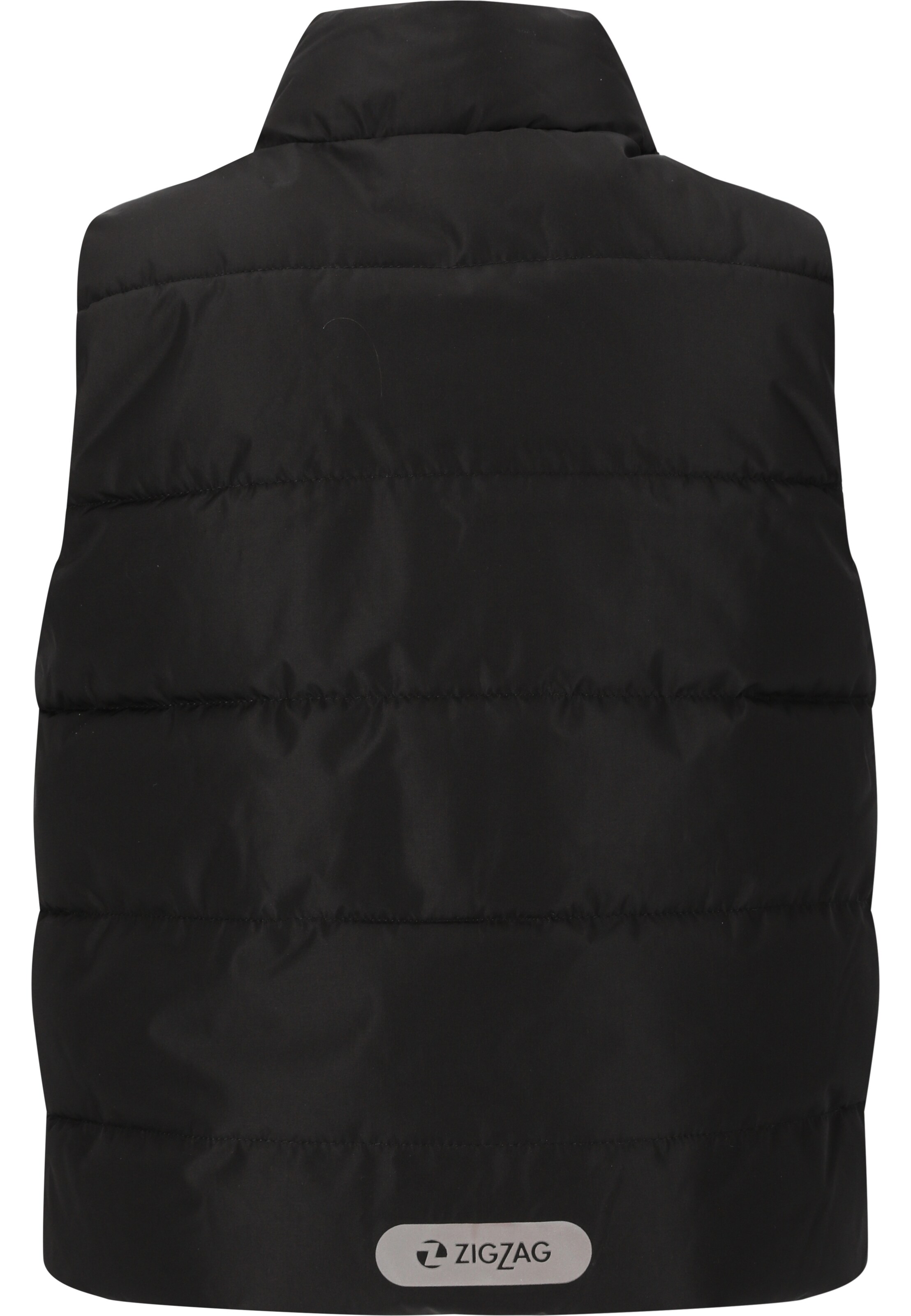 ZigZag Weste 'Lungo' in Schwarz