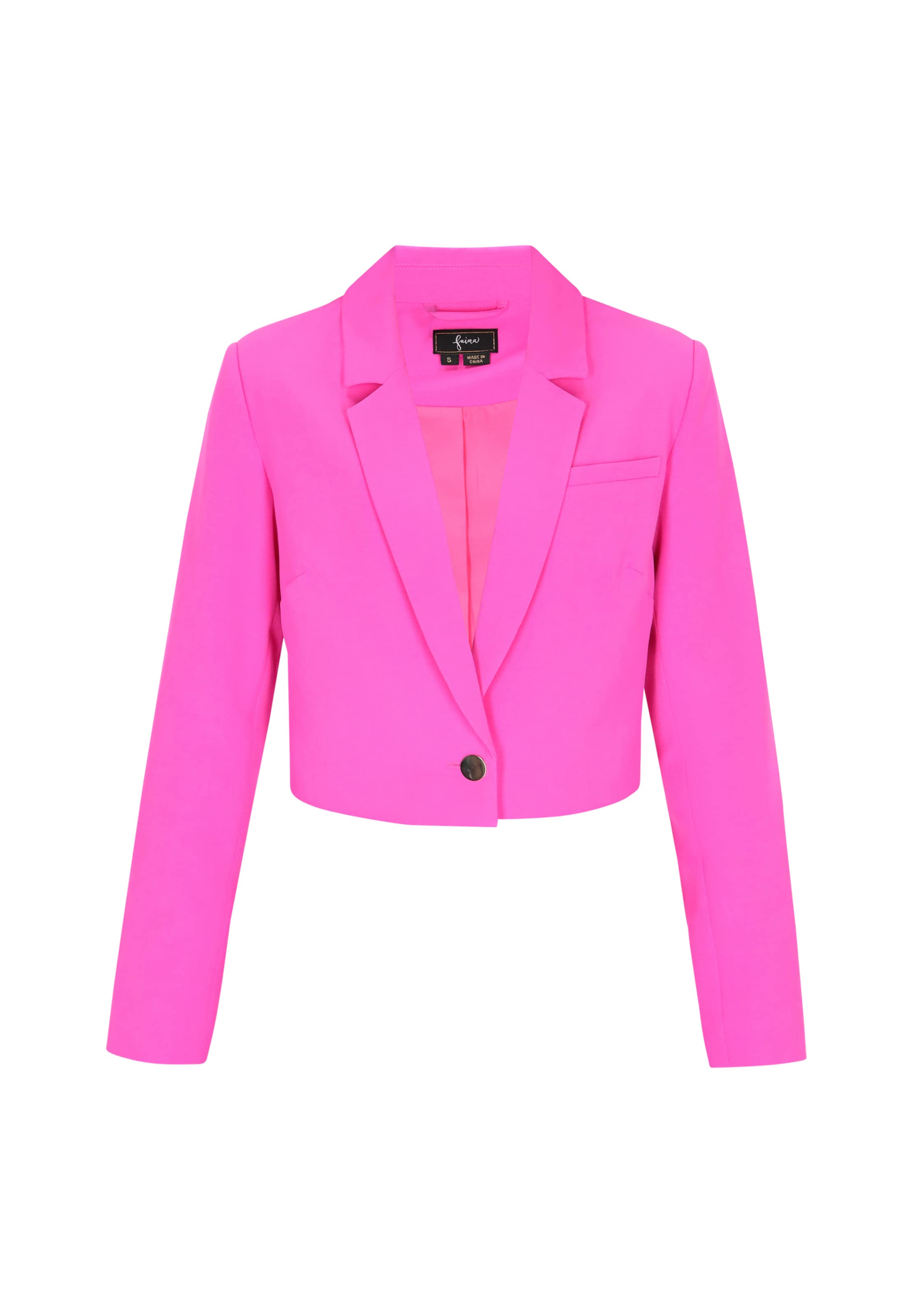 faina - Blazer 'Festive' en rosa: frente