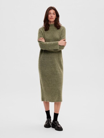 Abito in maglia 'Maline' di SELECTED FEMME in verde