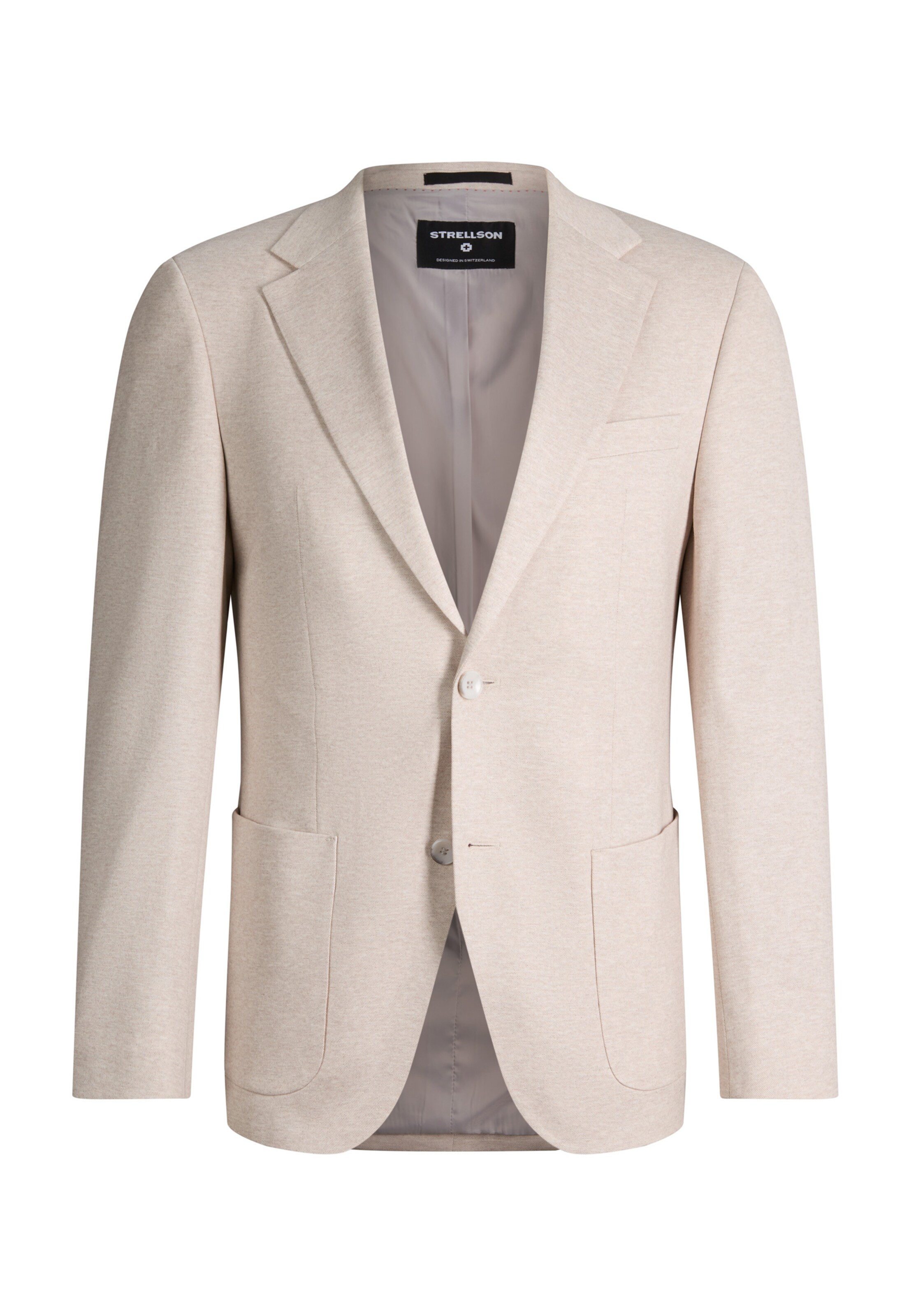 STRELLSON Regular fit Business-colbert 'Arndt' in Beige: voorkant