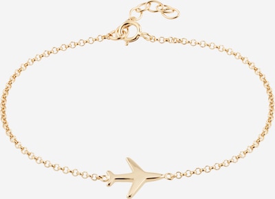 ELLI Armband 'Flugzeug' in gold, Produktansicht