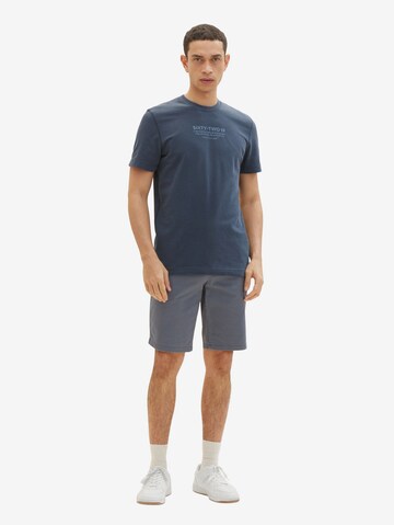 TOM TAILOR Regular Shorts in Blau