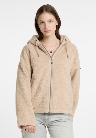 DreiMaster Vintage Übergangsjacke in Beige: predná strana