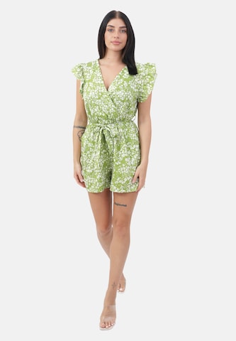 Tuta jumpsuit di Elara in verde