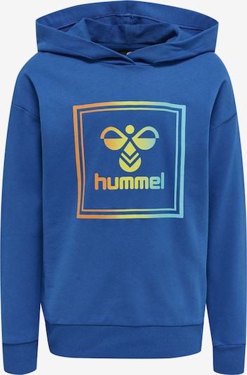 Hummel Sweatshirt 'Leiden' in 104 in Blue / Light blue / Yellow / Orange, Item view