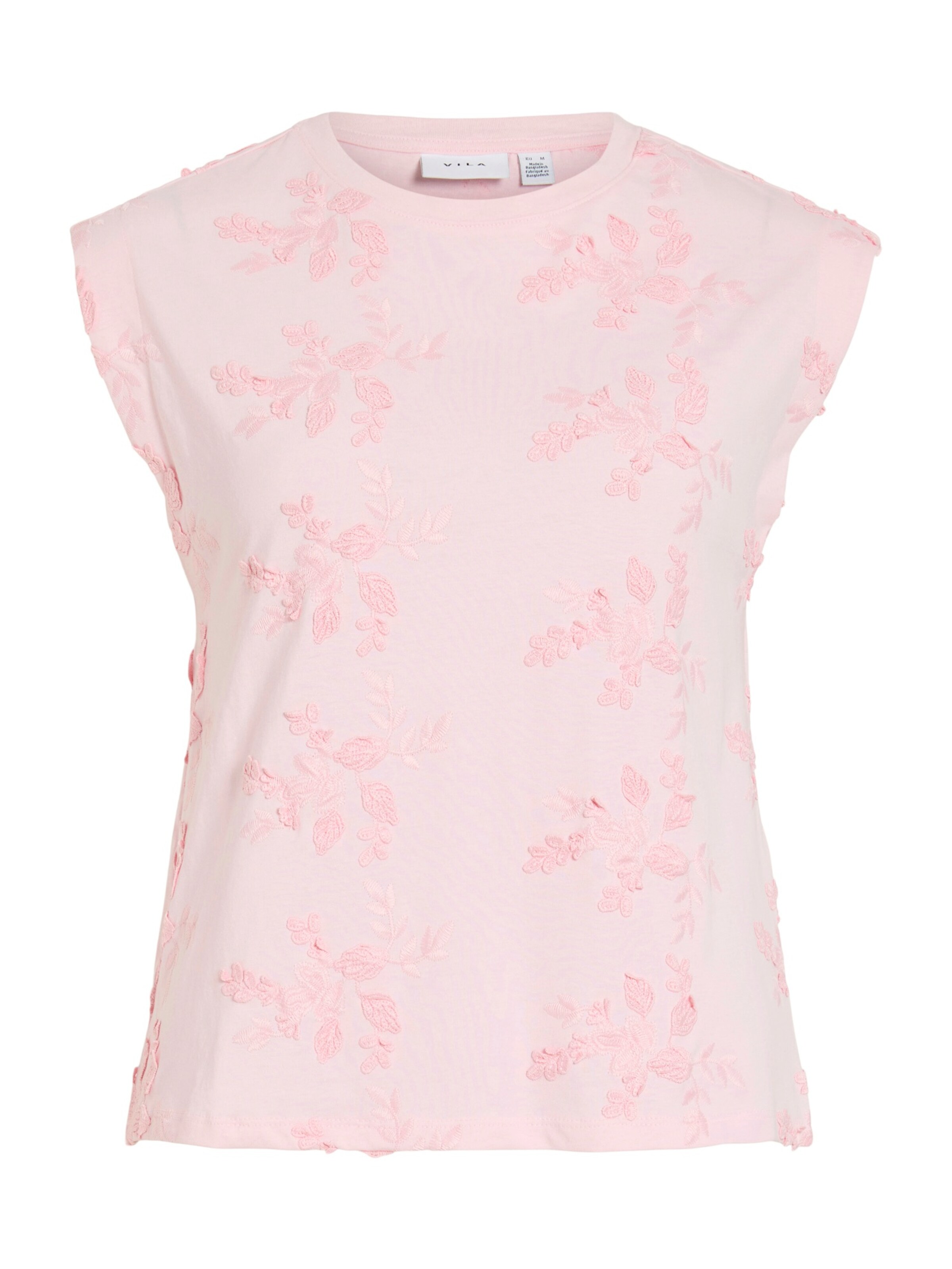 VILA Top in Roze: voorkant