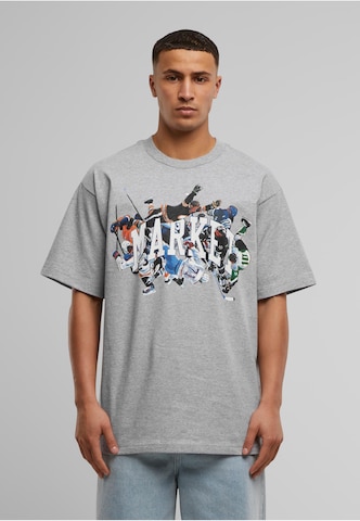 MARKET T-Shirt 'Check Please Arc' in Grau