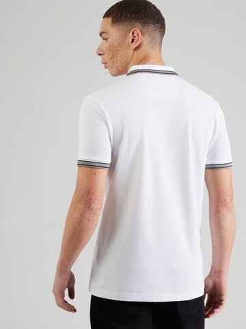 BOSS Тениска 'Paddy' в бяло: отзад