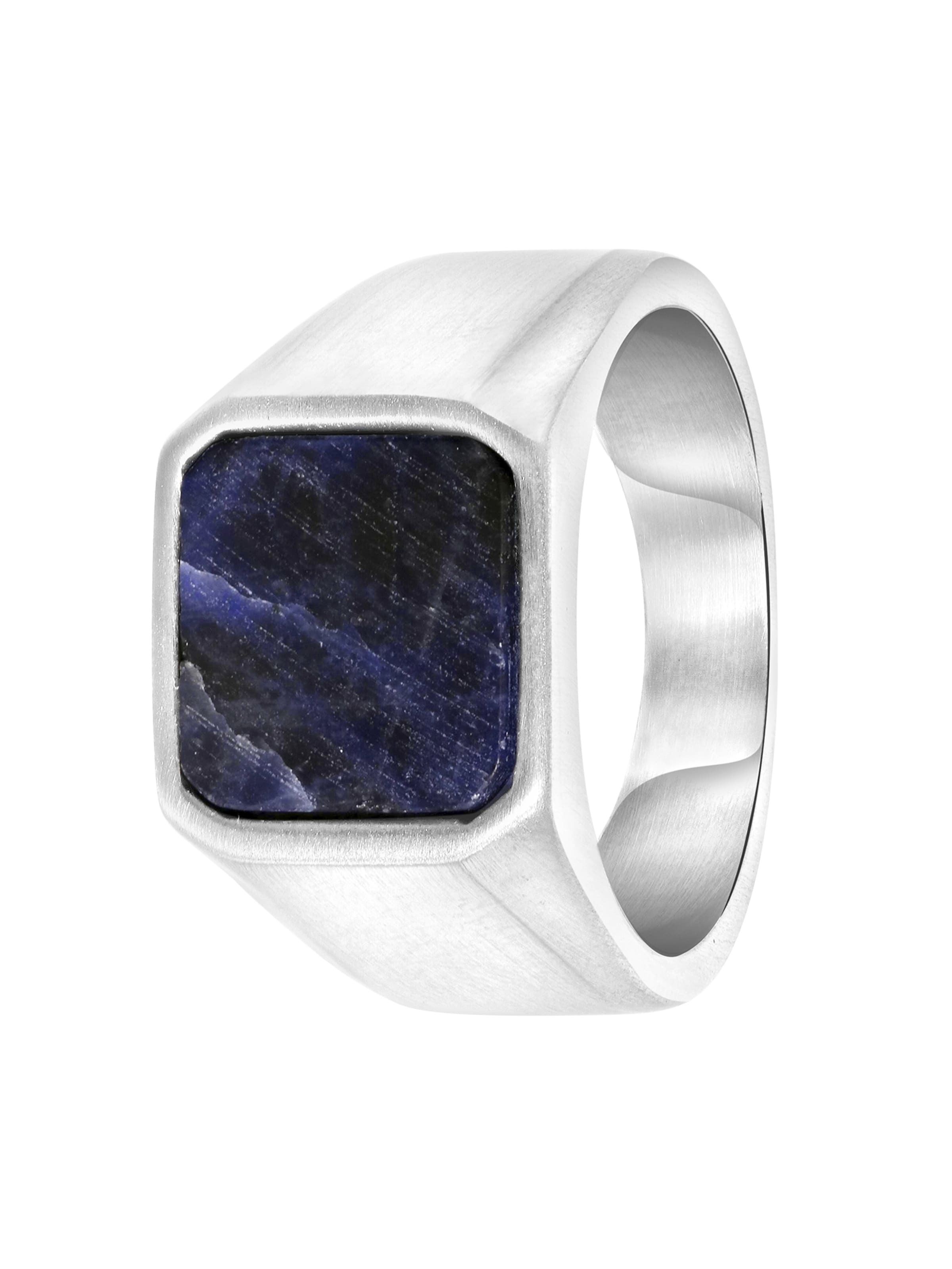 Lucardi Ring in Silber: Vorderseite