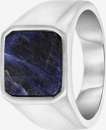 Lucardi Ring in Silver: front