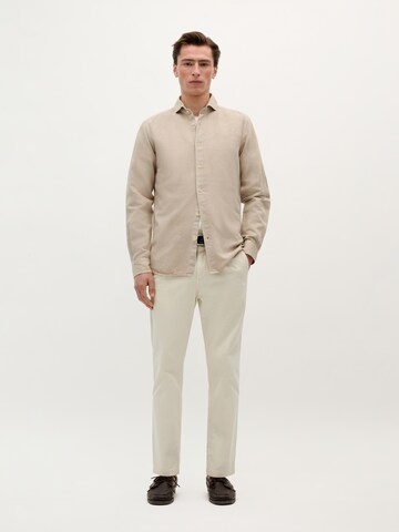 Scalpers Sweater ' ' in Beige: front