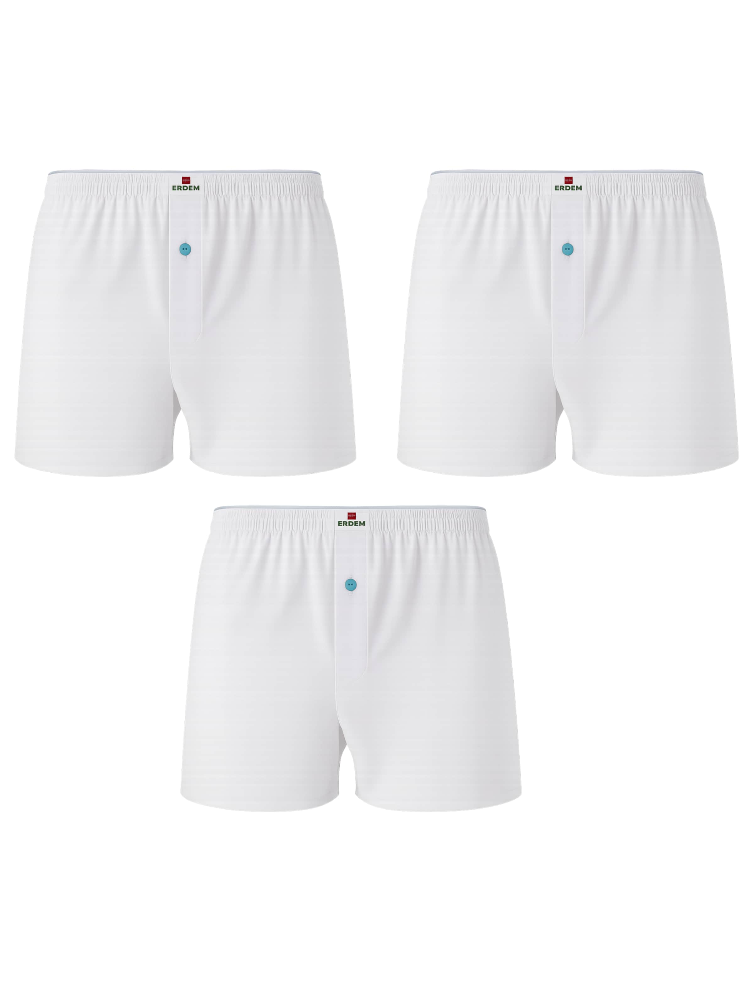 Erdem Boxershorts in Wit: voorkant