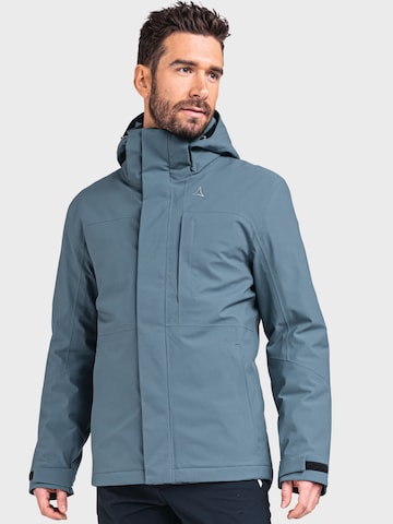 Schöffel Outdoor jacket 'Bastianisee' in Blue: front