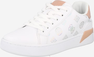GUESS Sneaker in Weiß: front