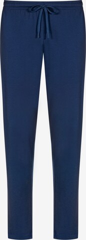 Mey Pajama Pants 'Solid Night' in Blue: front