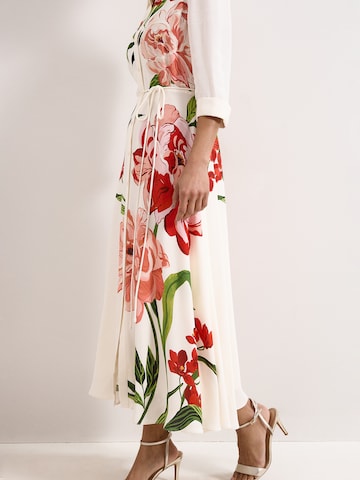 Phase Eight Dress in White: side