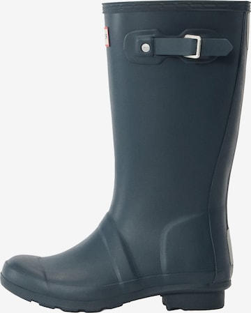 Stivale di gomma di HUNTER in blu: frontale