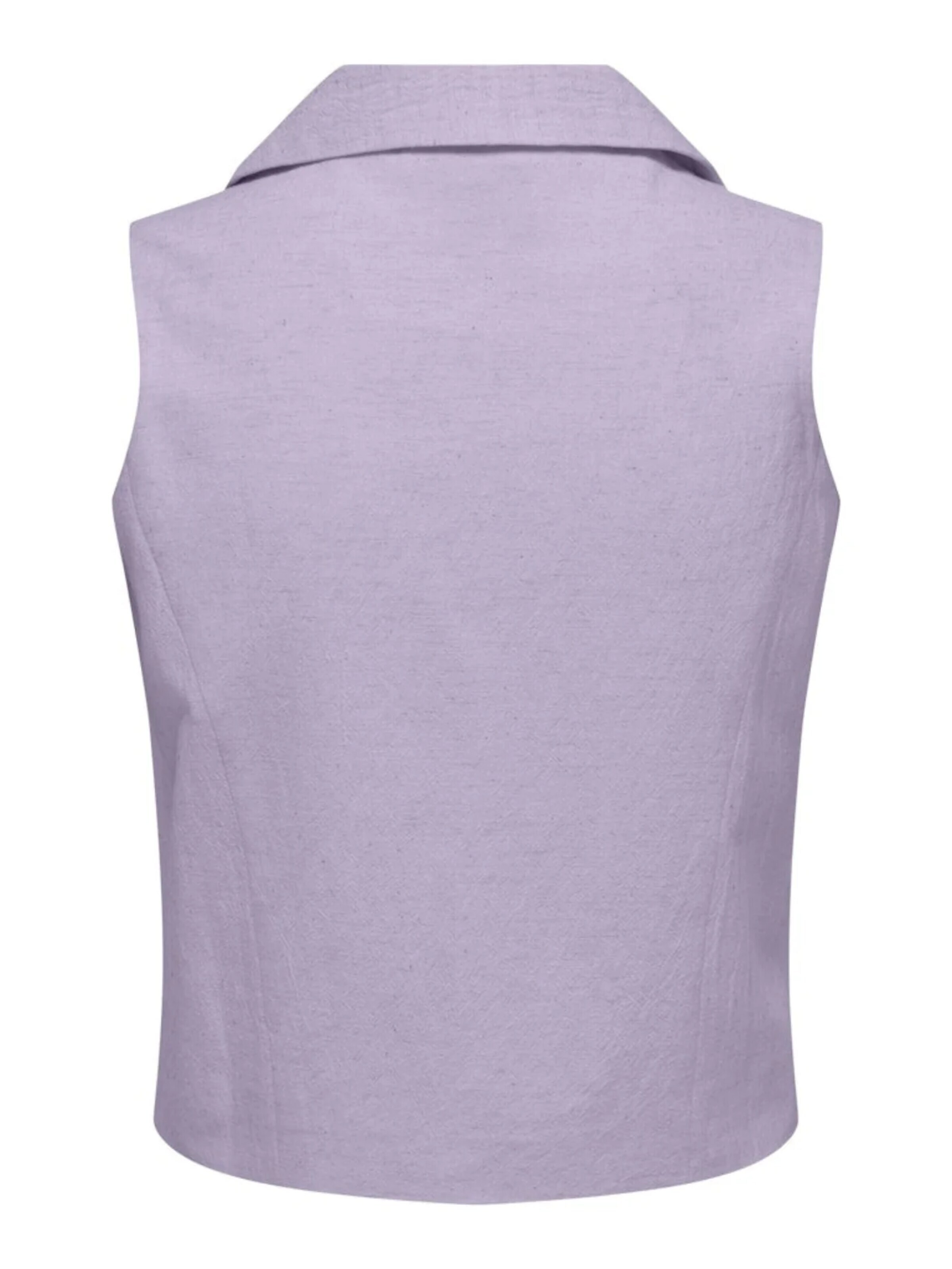 JDY Bodywarmer 'JDYMILAN LINEN WAISTCOAT' in Lila