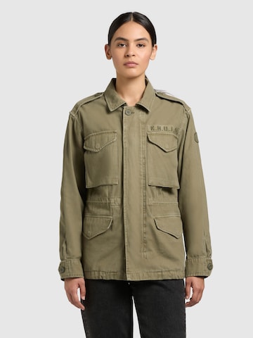 khujo Between-season jacket 'Buni' in Green: front