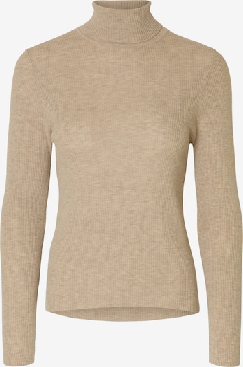 SELECTED Pulover 'SLFINGRID' u bež siva, Pregled proizvoda