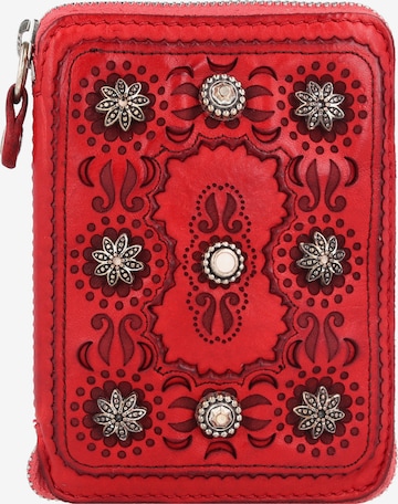 Campomaggi Wallet in Red: front