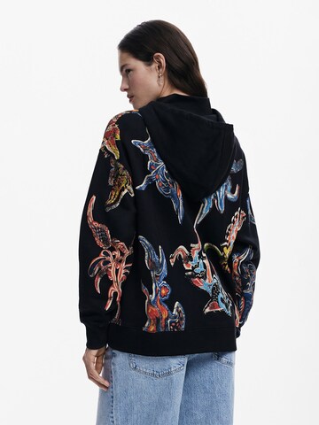 Desigual Ζακέτα φούτερ σε μαύρο