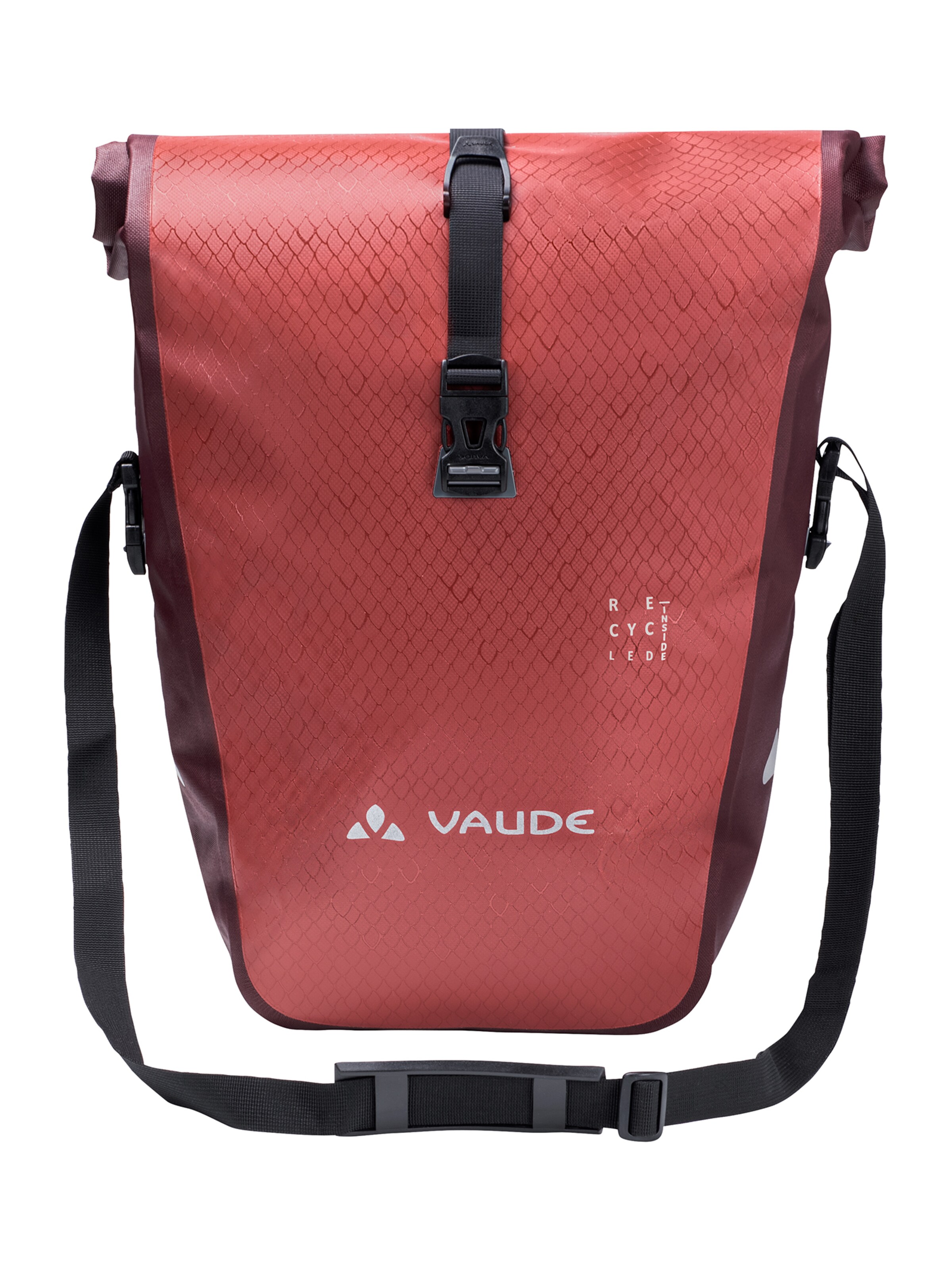 VAUDE Hinterradtaschen 'Aqua Back Single ' in Rot: Vorderseite