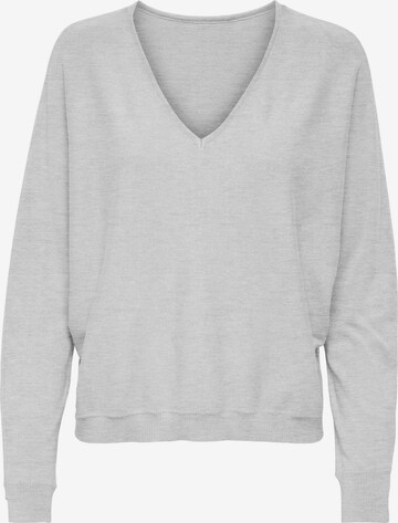 ONLY Sweater 'MINDY' in Grey: front