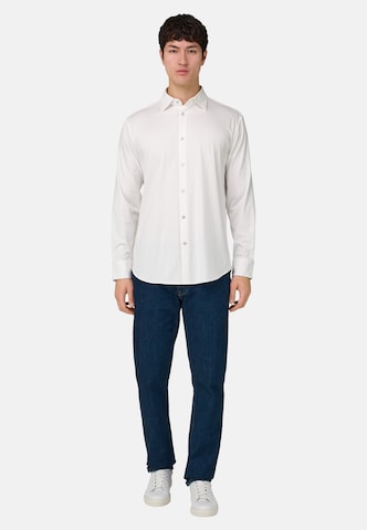 Coupe regular Chemise Boggi Milano en blanc