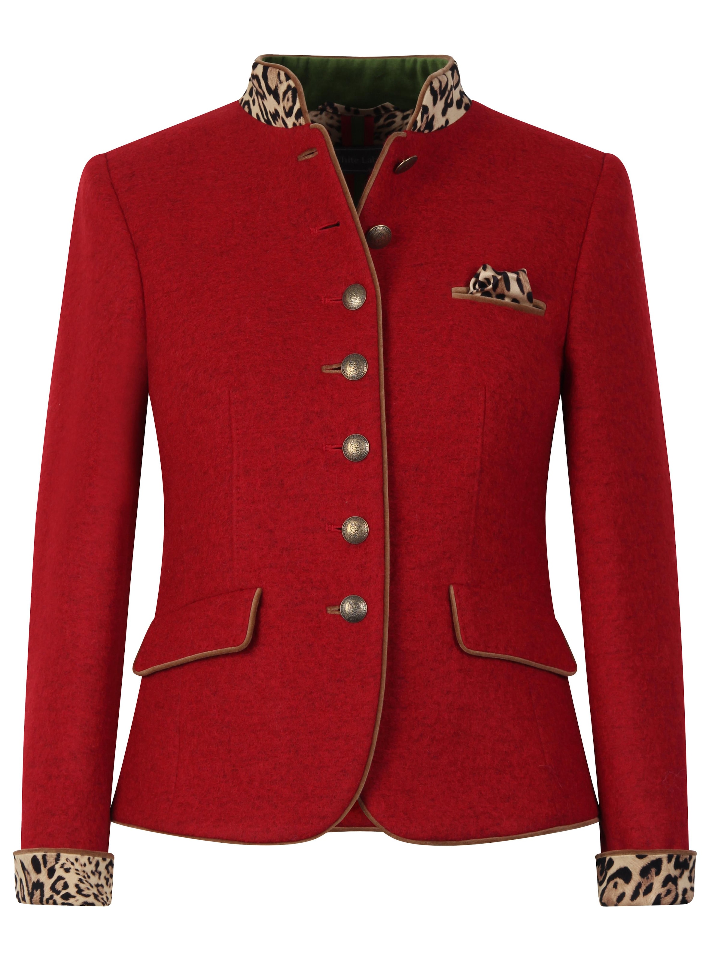 White Label by RoFa Blazer in Red: front