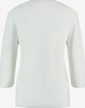 GERRY WEBER Pullover i hvid