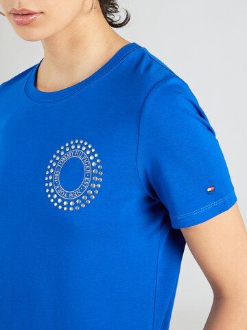 TOMMY HILFIGER T-Shirt 'BLING' in Blau