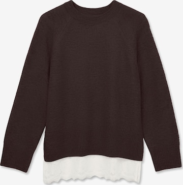 Pullover 'VMLyck' di VERO MODA in marrone: frontale