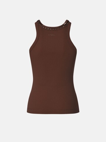 PINKO T-shirt 'PINKO REDBULL' i brun